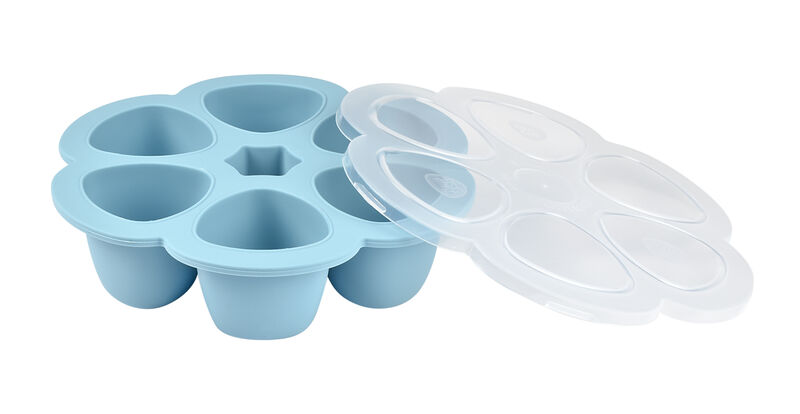 BEABA Multiportions Silicone Baby Food Freezer Trays - 3 oz. / 90ml, 7  Portions