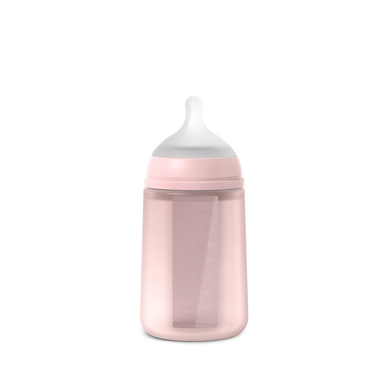 Silikonflasche mit Sauger SX Pro 240 ml Durchfluss M Colour Essence
