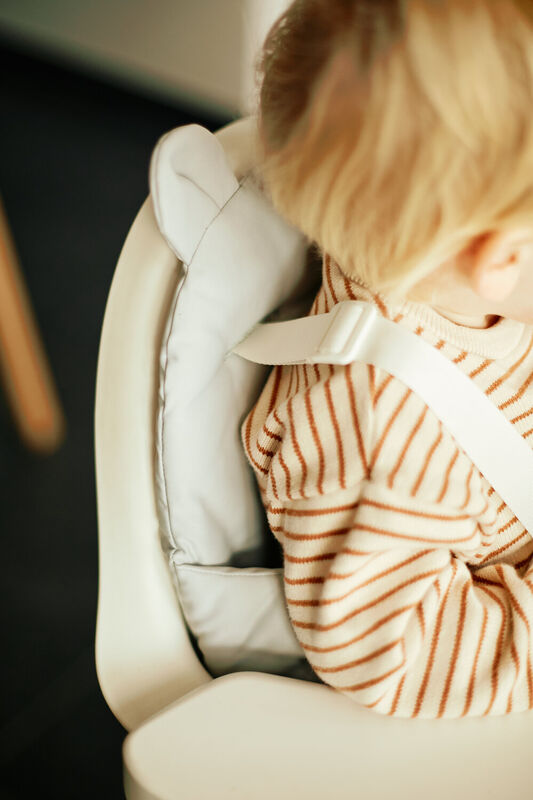 Kinderstoel Kussen Waterafstotend- Polyester - Grijs