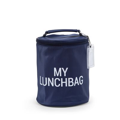 My Lunchbag - Avec Doublure Isolante - Navy Blanc