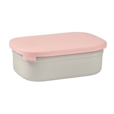 Fiambrera inox powder pink