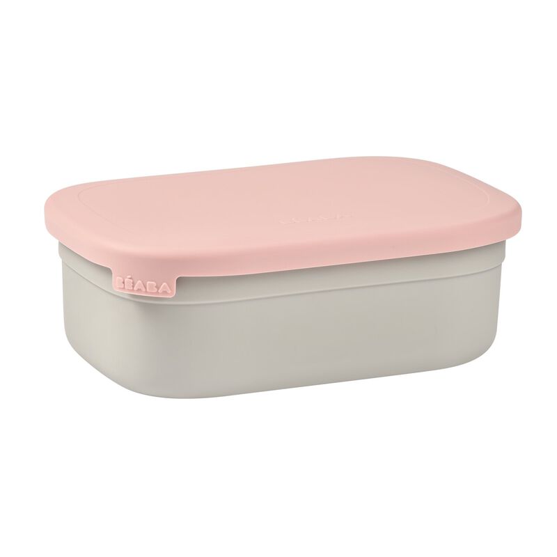 Fiambrera inox powder pink