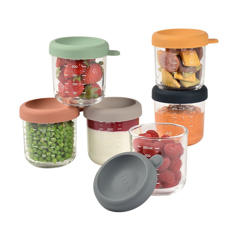 Coffret 6 portions verre 250ml Sunrise (Béaba) - Image 10