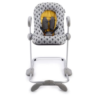 Up and Down Baby Bouncer IV yellow palm tree