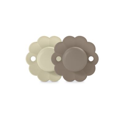2er Set Wendeschnuller SX Pro 6/18M Wonder Warm Gray