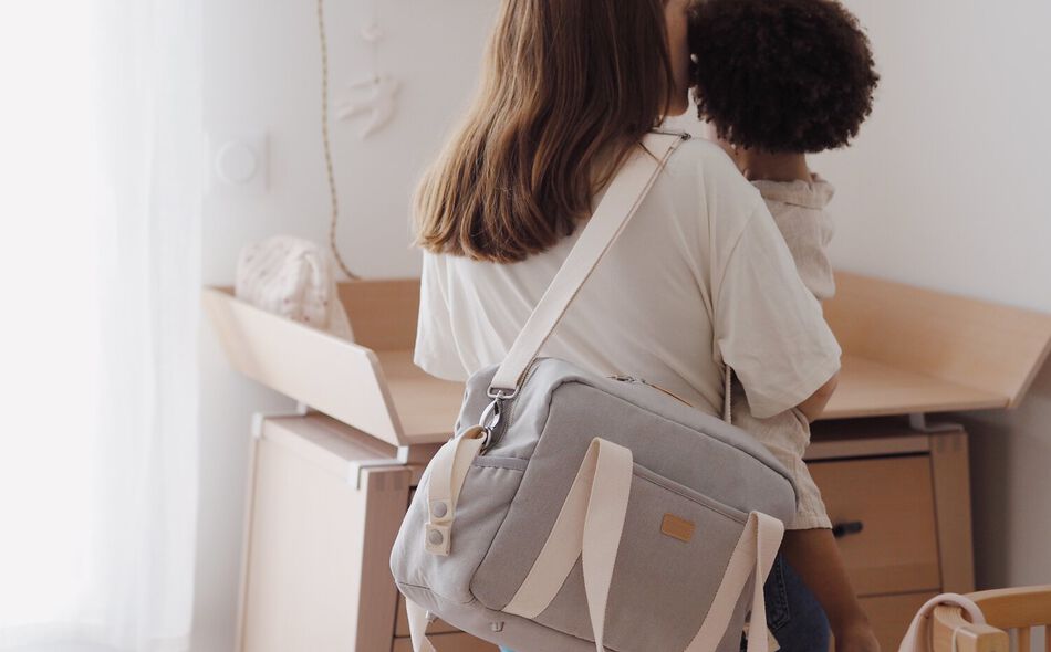 Changing Bag PARIS - Pearl Grey