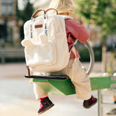 Mini Club Sac a dos Enfant - Signature - Teddy Ecru