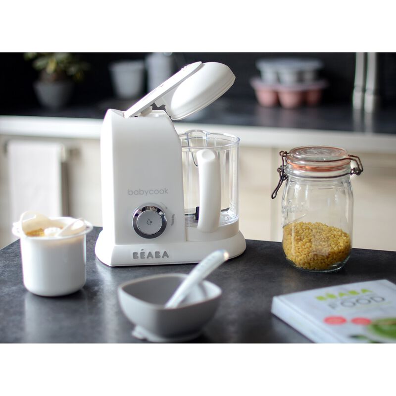 Robot cuiseur Babycook® Solo Blanc/Argent (Béaba) - Image 6