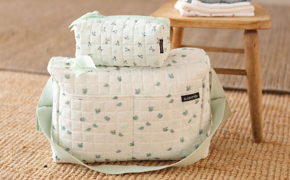 Bolsa de Maternidad Baby Care &ndash; Birdies Green