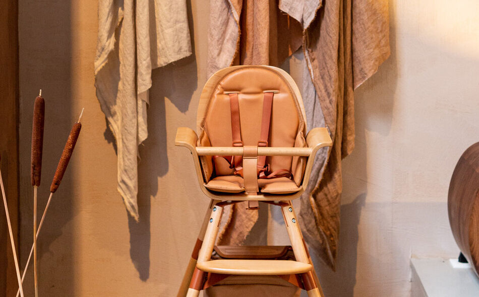 Evolu Panier - Cuir - Nude