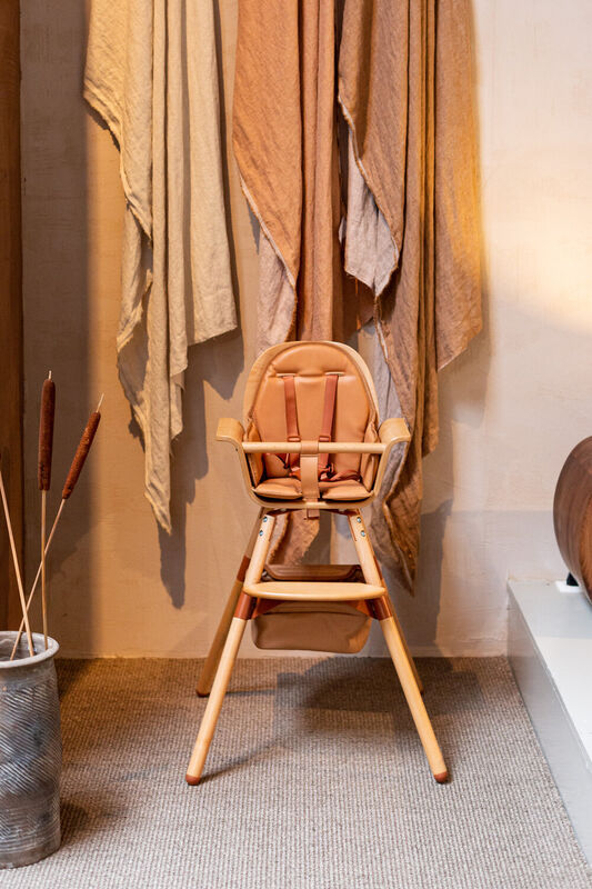Evolu Basket - Leather - Nude