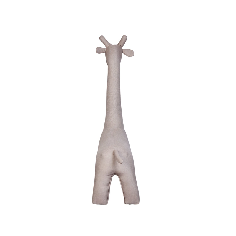 Stehende Giraffe - Leinen - Beige