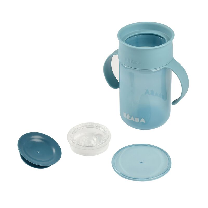 360&deg; Learning cup - Baltic Blue 340 ml