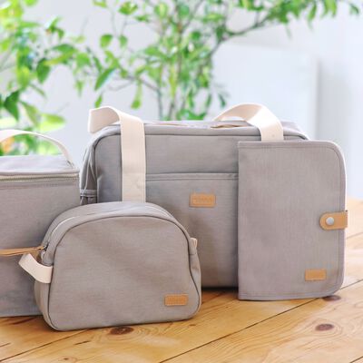 Prot&egrave;ge carnet de sant&eacute; pearl grey