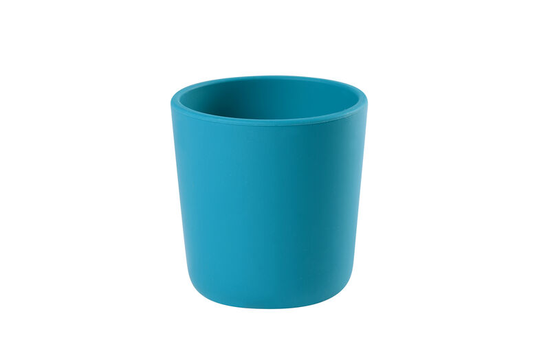 Silicone cup blue 1