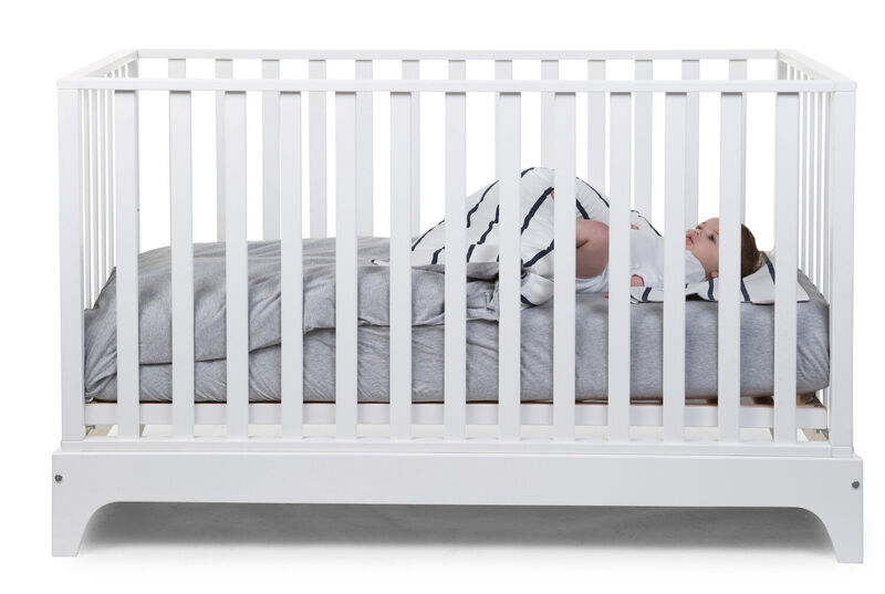 Ledikant bedje 70x140cm BE17 wit