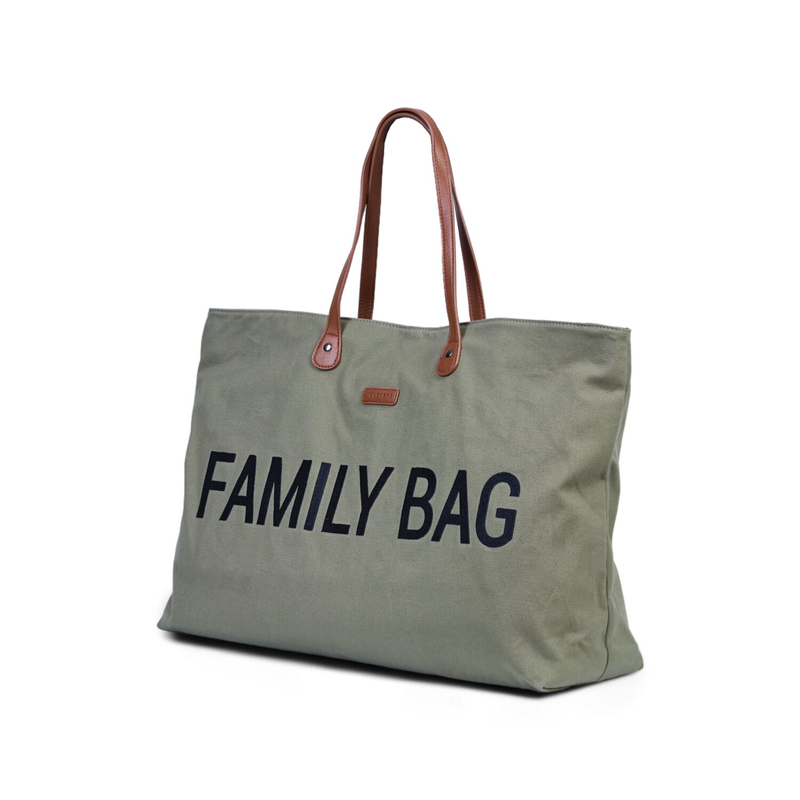 Family Bag Sac A Langer - Toile - Kaki (Childhome) - Image 6