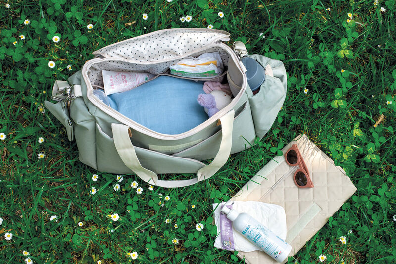 Sydney Diaper Bag sage green