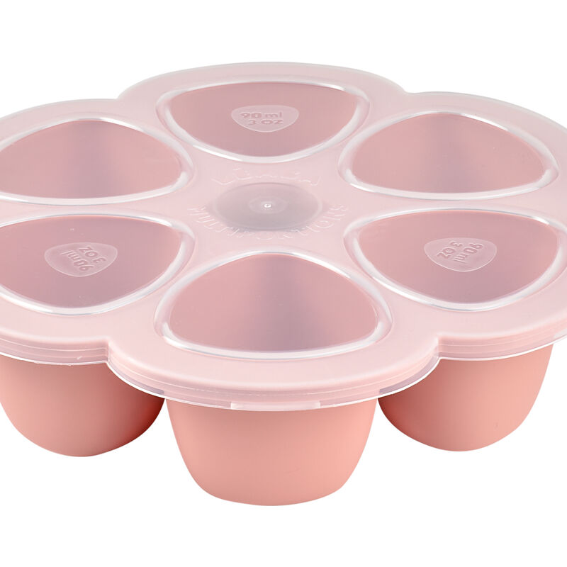Simka Rose Silicone Food Freezer Tray 10pc - Peach : Target