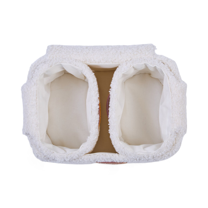 Lot de 3 paniers de rangement - Teddy Off White (Childhome) - Image 6