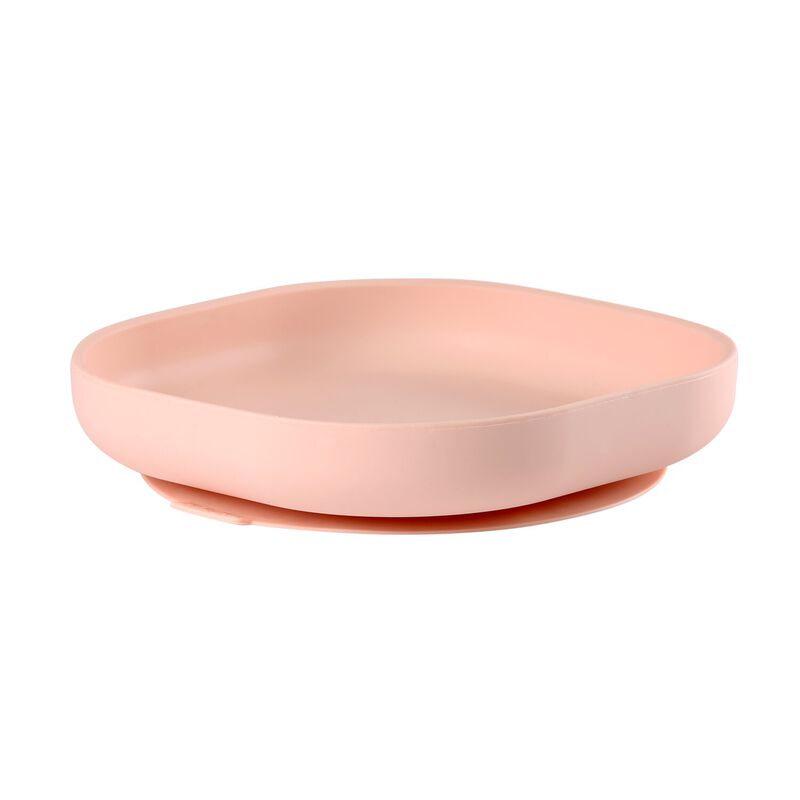 Silicone Suction Plate light pink