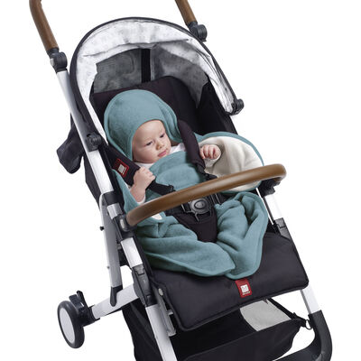 Babynomade&reg; double polaire Bleu baltique