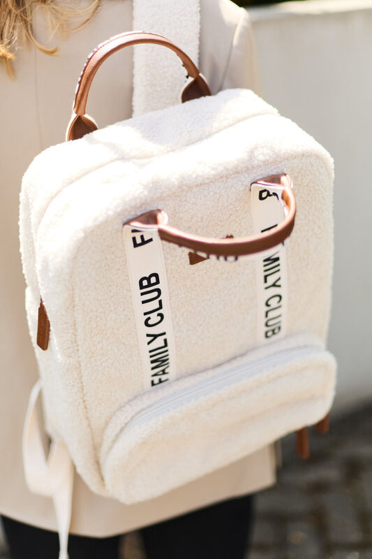 Family Club Signature Sac a Dos - Teddy Ecru