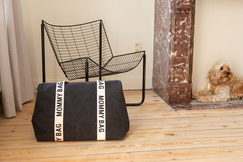 Mommy Bag signature - Canvas Black 