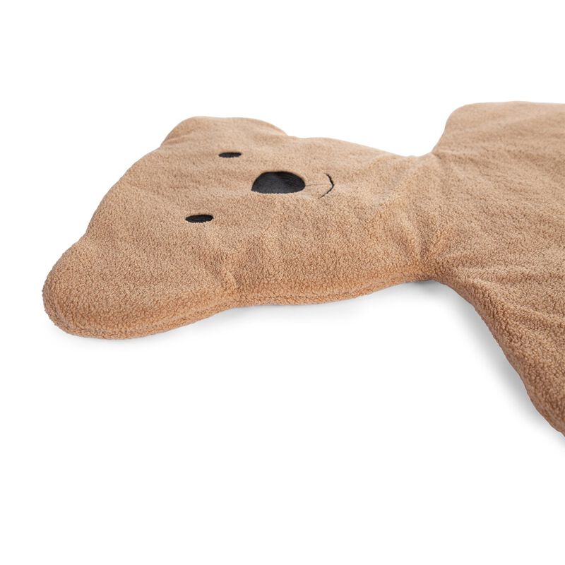 Tapis d&rsquo;&eacute;veil 150cm Teddy marron