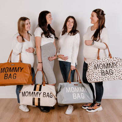 Mommy Bag Diaper bag, Delivery bag, Hospital bag, Travel bag with changing mat - LEOPARD