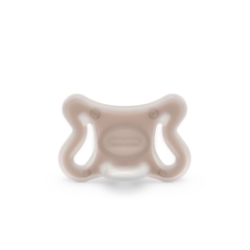 Sucette sym&eacute;trique ZERO.ZERO -2/2m Almond