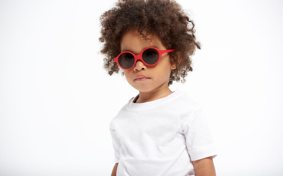Sunglasses 9-24 months joy poppy red