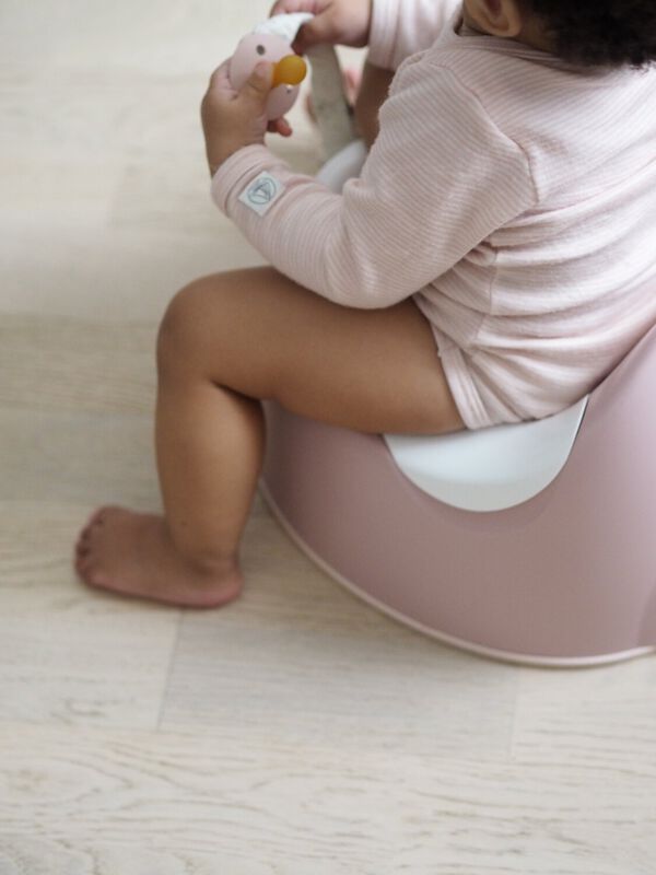 Ergonomic potty old pink