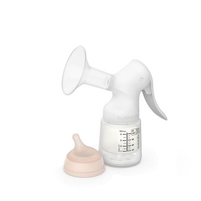 Tire-lait manuel avec biberon Zero Zero 120 ml