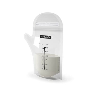 Moedermelkzakjes met ZIP-sluiting