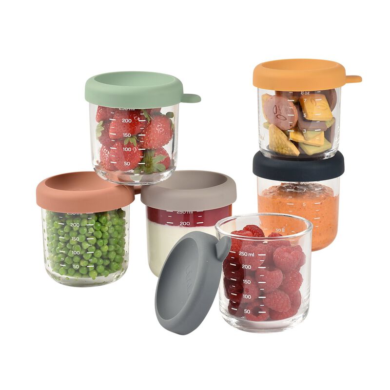 Coffret 6 portions verre 250ml Sunrise (Béaba) - Image 7