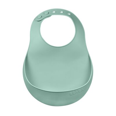 Bavaglino silicone verde 