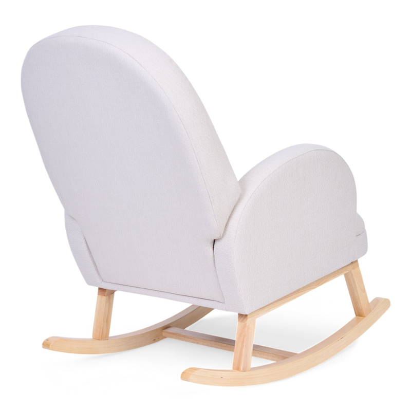 Fauteuil &agrave; bascule - Lin - Beige