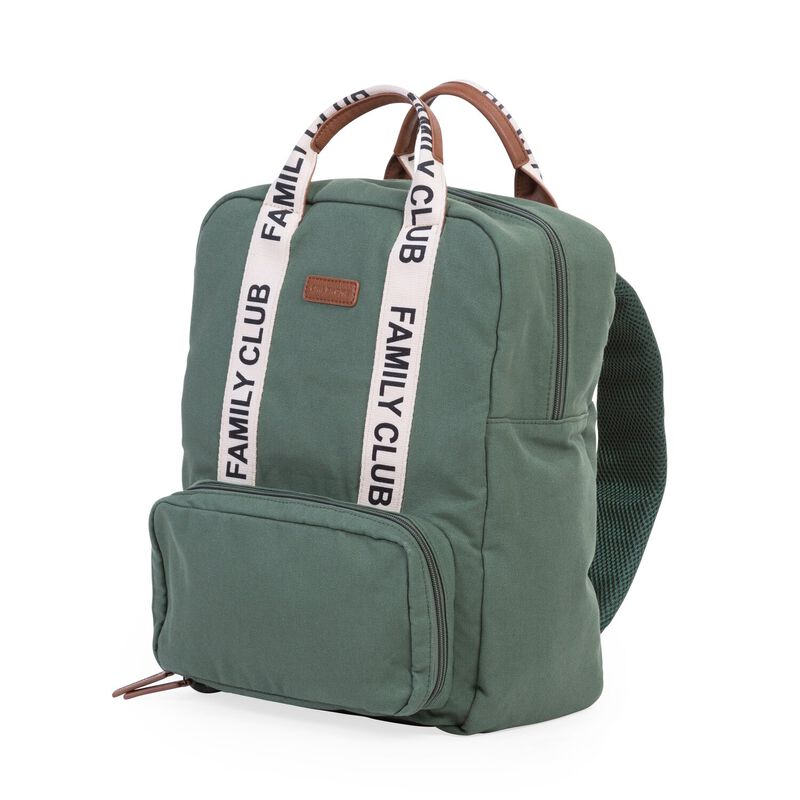 Nursery backpack Family Club Signature Canvas green
