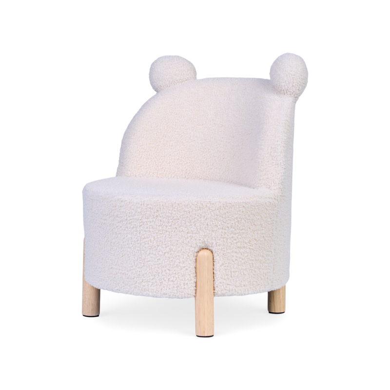 Sessel F&uuml;r Kinder - Teddy - Altweiss Naturell