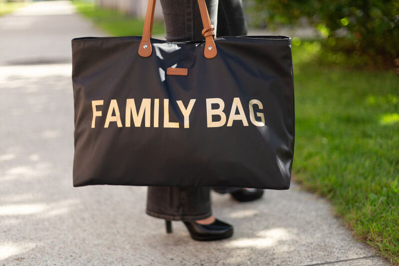 Family Bag - Black/Gold