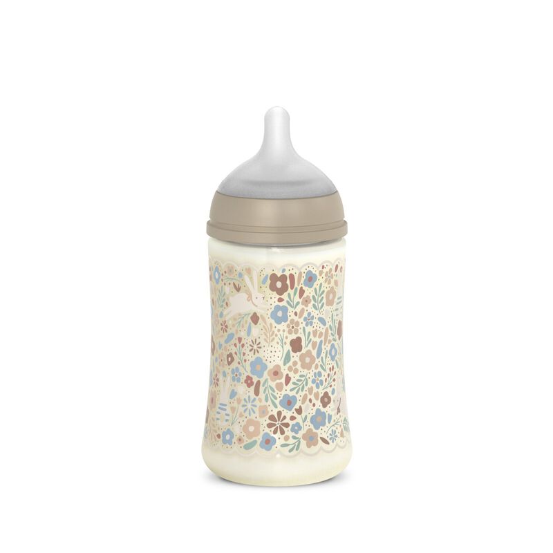 Biberon en polyamide avec t&eacute;tine SX Pro 270 ml d&eacute;bit M Wonderland - Beige