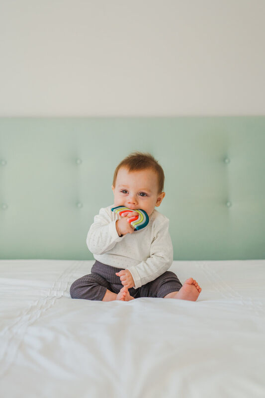 Anneau de dentition en silicone étape 1 +0m