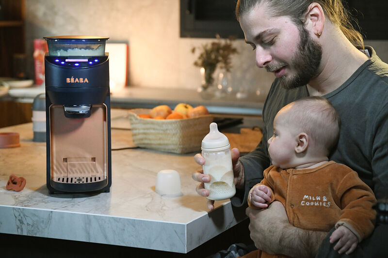 Milkeo&reg; Plus Baby Bottle Trainer - Night Blue