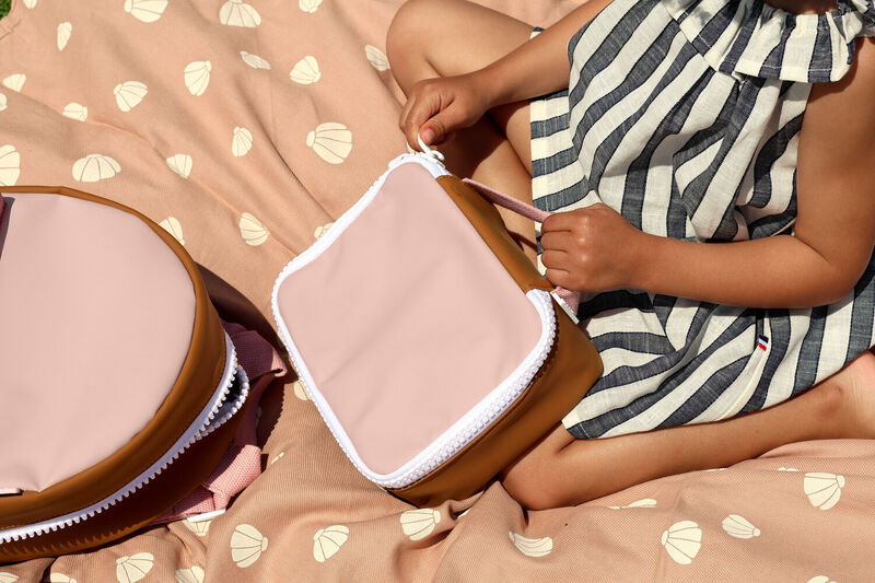 Trousse &agrave; gouter isotherme Faro DUSTY PINK