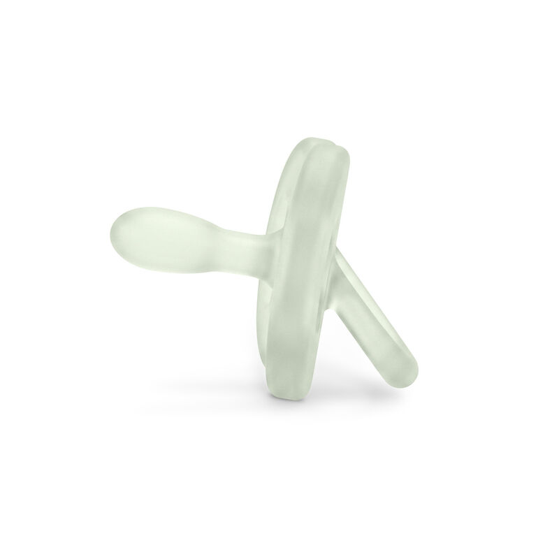Ciuccio Smoothie SX Pro 6/18M Glow in the Dark (interamente in silicone) - Green