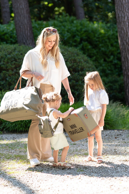 Nursery bag Mommy Bag ® Canvas kaki