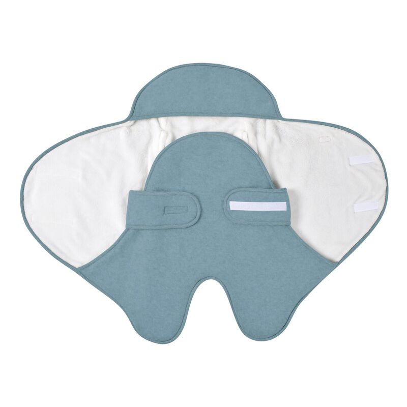 Babynomade&reg; double fleece baltic blue