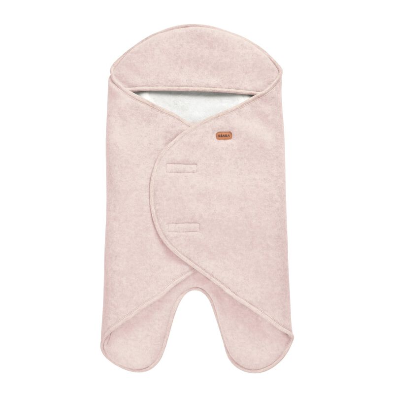 Babynomade&reg; double fleece dusty rose