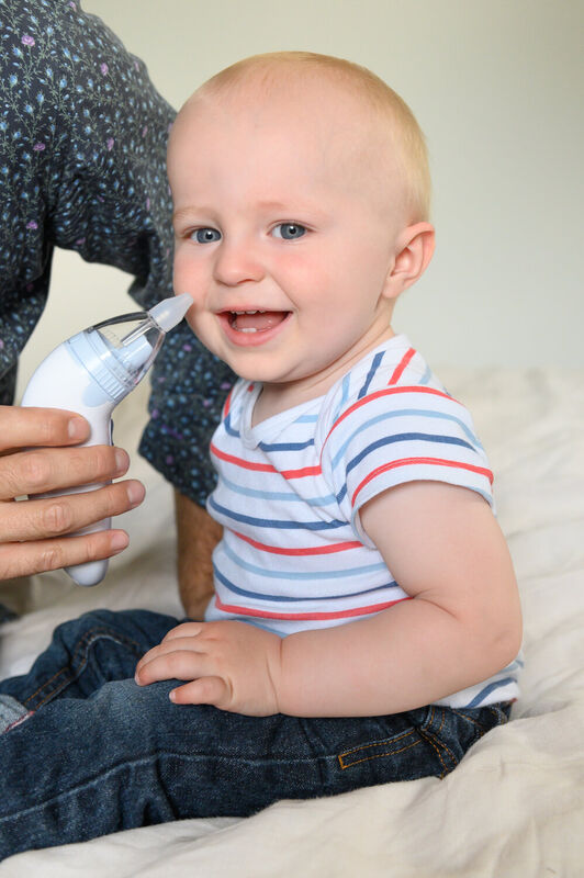 Mouche b&eacute;b&eacute; &eacute;lectrique Tomydoo Blanc